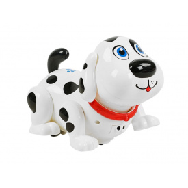 Собачка на батарейках TK Group 20х12х12 см Черно-белый (139254)