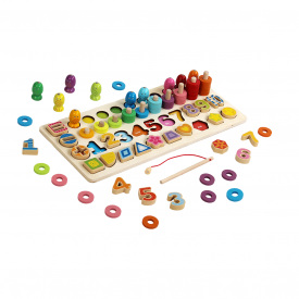 Доска логическая Hai Bao Er 45х2х20 см Разноцветный (141335)