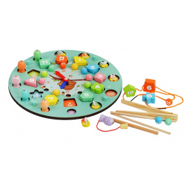 Часы логические Hai Bao Er 31х30х4 см Разноцветный (128080)