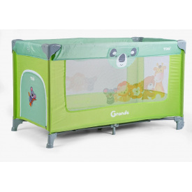 Кровать-манеж прямоугольный Toti 126 х 75 х 65 см Green (152650)