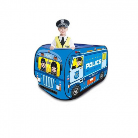 Детская палатка Play Tent Автобус полиции 112 х 72 х 72 см Multicolor (151975)
