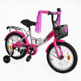 Велосипед двухколесный Corso MAXIS 18" Розовый (163791)