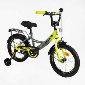 Велосипед двухколесный Corso MAXIS 18" Желтый (163798)