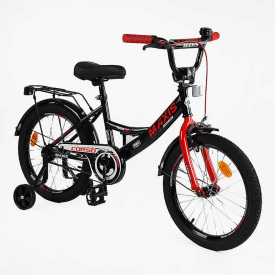 Детский велосипед 18" Corso Maxis Черно-красный (162142)
