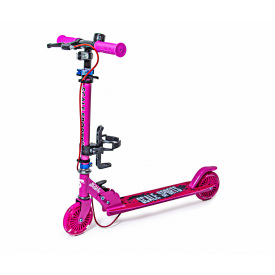 Двухколесный самокат Scale Sports SS-31 складной, ручной тормоз, Led-фонарик Pink (1747169811)