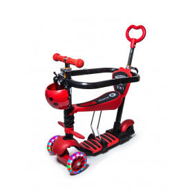 Самокат Scale Sports Божья коровка 5в1 Красный (324346765)
