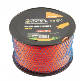 Леска для триммера MASTERTOOL Звезда 3,00 мм 164 м катушка (19-1830)
