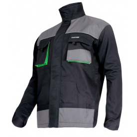 Куртка LAHTI PRO L 52 см Черный с серым (L4040752)