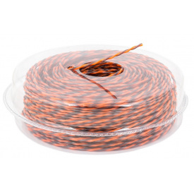 Леска для триммера бесшумная MASTERTOOL SPIRAL 2.70 мм 71 м двухцветная (19-1613)