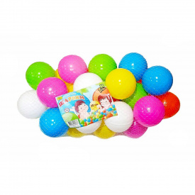 Шарики мягкие M-toys 9 см 100 шт Разноцветный (114224)