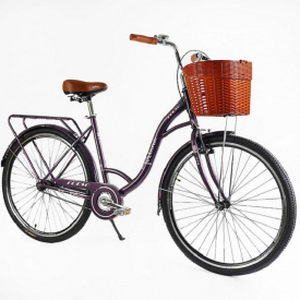 Велосипед городской 28" Corso Fortuna 20" Фиолетовый (162970)