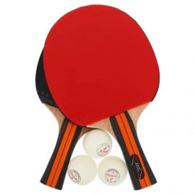 Набор ракеток для пинг понга Yufeng Jinshuangbei 2 ракетки 3 мячика Multicolor (153212)