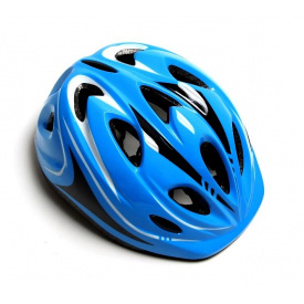 Защитный шлем с регулировкой размера Scale Sports M 52-56 см Blue (330051852)