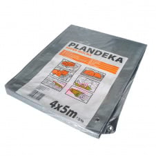 Тент универсальный для накрытия Plandeka 4 х 5 м 160 г/м2 iz16425