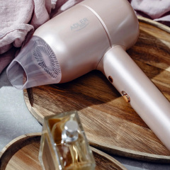 Фен для укладання з іонізацією Adler AD 2279p Рожевий Кушугум
