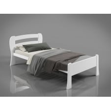 Ліжко Айріс-міні Тенеро 80х200 см біле на ніжках