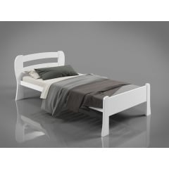 Ліжко Айріс-міні Тенеро 80х200 см біле на ніжках Доманівка