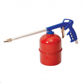 Пневмопистолет для нефтевания MASTERTOOL МОВИЛЬ Ø 4,5 мм, бак 900 мл, 3-4 бар (81-8705)