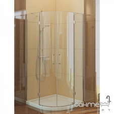Полукруглая душевая кабина New Trendy MERANA K-0151 прозрачная