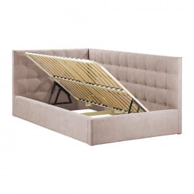 Ліжко з м'якою спинкою Честер Richman 90х200 см на підйомному механізмом