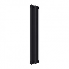 Радіатор дизайнерський Ideale Viola 13 7х1800х335 мм Чорний