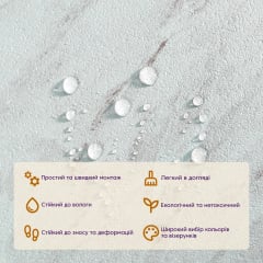 Самоклеюча LVT плитка Sticker Wall 457x457x1.5 мм Біло-сірий (SW-00002460) Надвірна