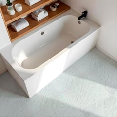 Самоклеюча LVT плитка Sticker Wall 457x457x1.5 мм Біло-сірий (SW-00002460) Надвірна