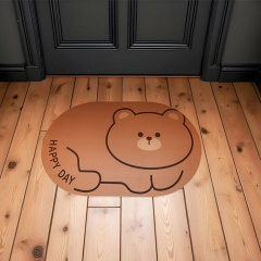 Влагопоглощающий коврик Sticker Wall 35x58 см Коричневый (SW-00002556) Михайловка