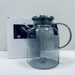 Чайник для заварювання Wilmax Thermo 888811002 1600 мл Smoky Grey 23378 Харків