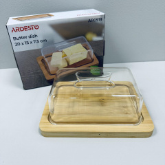 Масленка с подставкой Ardesto Midori AR0919 20х15х7,5 см 23410 Киев