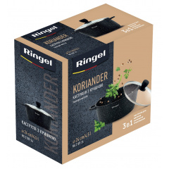 Кастрюля Ringel Koriander 4.5 л 24 см (6821520) Ізюм
