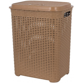 Корзина для белья Violet House 0778 Роттанг CREAM 45 л Коричневый (6931331)