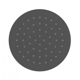 Лейка для верхнего душа Excellent Slim 250х250 нержавеющая сталь, черная матовая (AREX.3025BL)