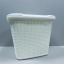 Кошик пластиковий з кришкою Ucsan Plastik М-071 30,5x32x25 см 15 л Білий Чернігів