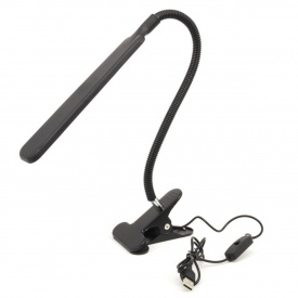 Настільна лампа світлодіодна з прищепкою A-PLUS XSD-206 220В Чорний