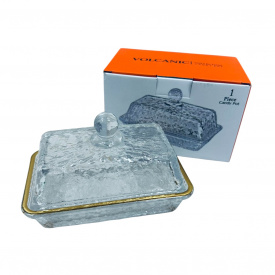 Масленка стеклянная Stenson R32758 16,5х10х11 см 23403