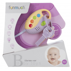 Музыкальная игрушка Funmuch Автоключики со свет эффектами (6476801) Балаклея