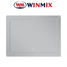 Зеркало для ванной комнаты Winmix Premium CUBIC MR14-80x60-REVERSE (с LED-подсветкой, антизапотевание)