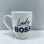 Чашка керамічна Kvarta Lady Boss 1798 подарункова коробка 360 мл Білий (23391) Херсон