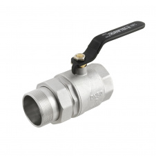 Кран шаровой Raftec 2″ ВН c американкой, прямой, латунь (DRBS6)
