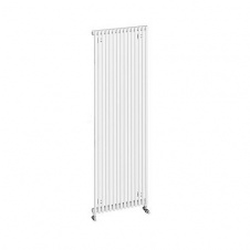 Дизайнерский радиатор Zehnder Kleo 1800x400 вертикальный, белый матовый