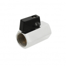 Шаровой кран мини Raftec 1/2" ВВ прямой, латунь (RVHSF01)