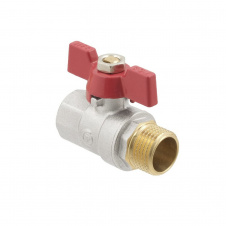 Кран шаровой Polmark 3/4″ ВН прямой, латунь (PV12)