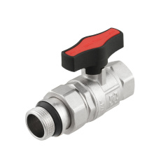 Кран шаровой Raftec 3/4″ ВН c американкой, прямой, латунь (GRDS02) Сумы