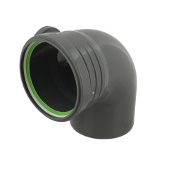 Отвод канализационный ASG HTR 110х50х90 мм 90° Одеса