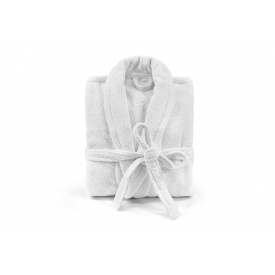 Халат махровий Термаль (чоловічий, oversize, бавовна, білий) IMI