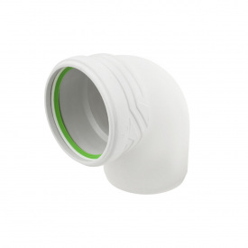 Колено канализационное ASG S-LINE 110мм 87°