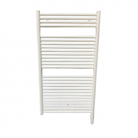 Электрический полотенцесушитель Zehnder Acova Alterna 1273x600 вертикальный, белый + регулятор (ASA-120-060/DD)