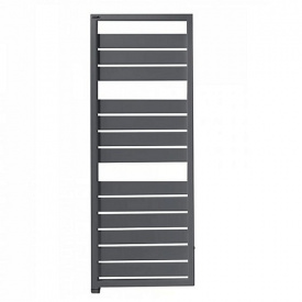 Дизайнерский полотенцесушитель Zehnder Acova Astrakan 955x500 электрический, серый + регулятор