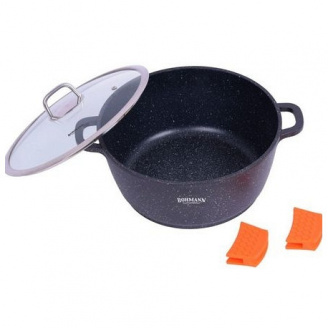 Кастрюля Bohmann 2,2 литра с мраморным покрытием BH-7350-20